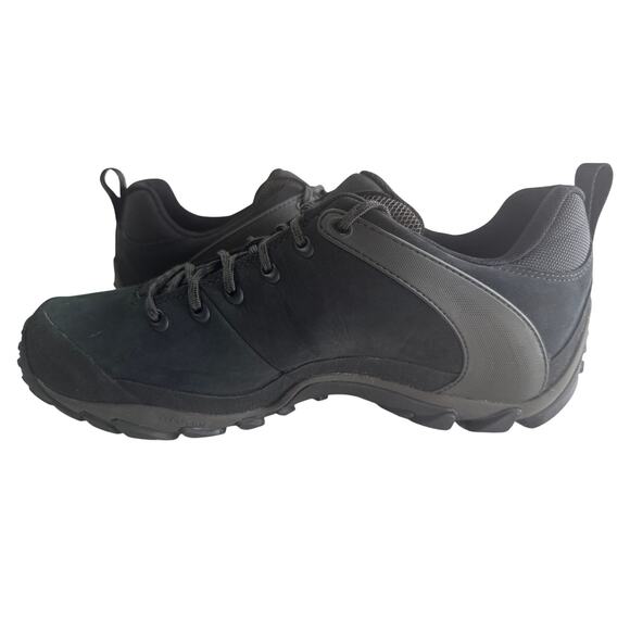 Merrell Chameleon 8 Hiking Shoes Mens 11 M Waterproof Leather Black Vibram - Picture 3 of 10
